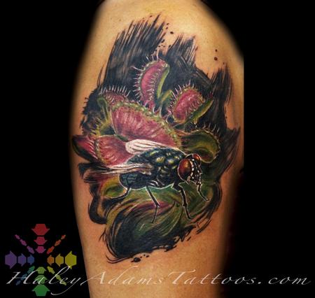 Tattoos - fly and traps tattoo - 119945